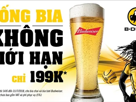 Siêu tiền đạo B-Dubs – Ghi bàn đẹp mắt với món gà Buffalo và bia phong cách Mỹ