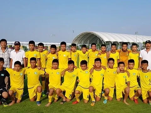 PVF tranh chung kết với SLNA giải U13 toàn Quốc 2018