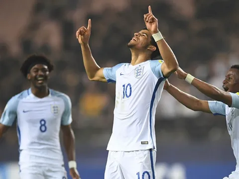 Solanke lập cú đúp, U20 Anh hiên ngang tiến vào Chung kết