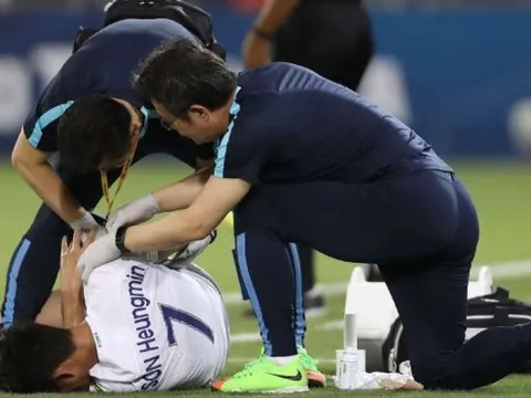 Ngôi sao Hàn Quốc của Tottenham bị gãy tay ở vòng loại World Cup