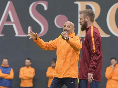 Spalletti cau có trước trận derby thành Rome