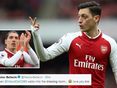 Bellerin hành xử khôn ngoan sau “sự cố” với Mesut Ozil