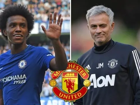 Chuyển nhượng Man Utd: Willian sẽ trở thành cái tên tiếp theo tái hợp Jose Mourinho?