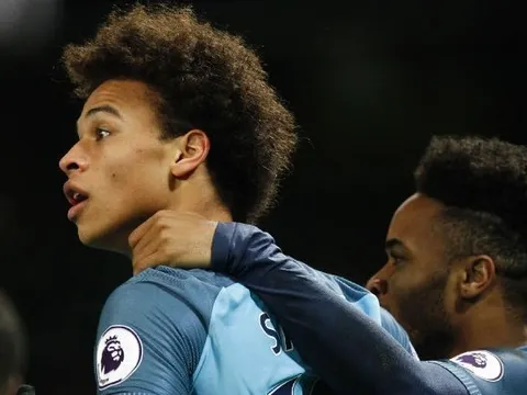 Sterling & Sané, đôi cánh đầy tốc độ của Man City