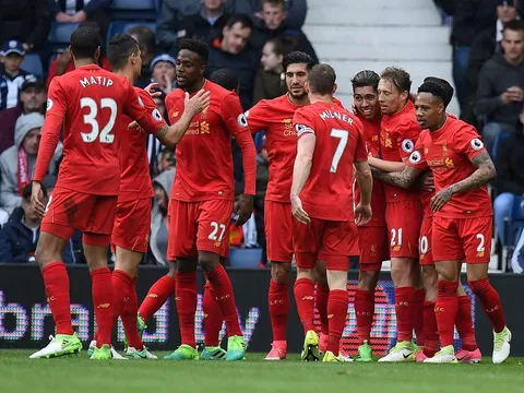Sử dụng vũ khí của West Brom, Liverpool "hạ sát" đối thủ ngay tại The Hawthorns
