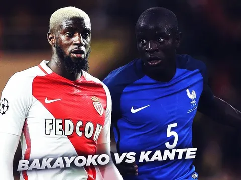 Sự kết hợp tuyệt vời giữa N'Golo Kante và Tiemoue Bakayoko