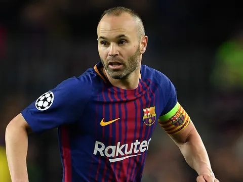 Sự nghiệp vĩ đại của Andres Iniesta qua những con số