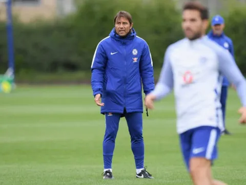Sức nóng đang tăng dần trong buổi tập của Chelsea