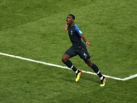 Sút tung lưới Croatia, Paul Pogba đi vào lịch sử Man Utd