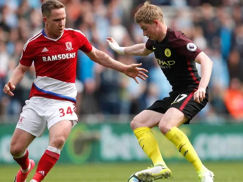 Suýt thua trước Boro, Man City cùng chung cảnh ngộ với Man United