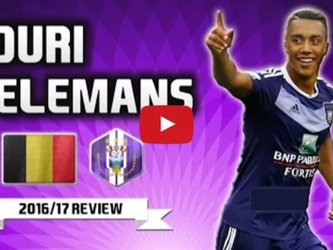 Tài năng đặc biệt của Youri Tielemans (Anderlecht)
