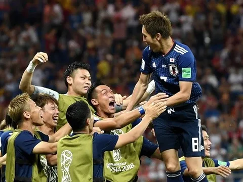 Hai lần xé lưới Courtois, Nhật Bản viết nên trang sử mới tại World Cup