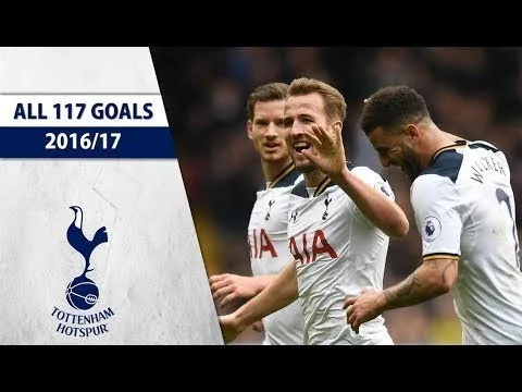 Tất cả 117 bàn thắng của Tottenham mùa 2016/17