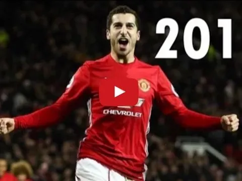 Tất cả 13 bàn thắng và kiến tạo của Henrikh Mkhitaryan cho Man United
