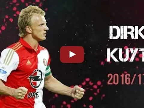 Tất cả 15 bàn thắng của Dirk Kuyt cho Feyenoord mùa 2016/17