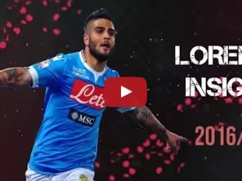 Tất cả 20 bàn thắng của Lorenzo Insigne cho Napoli mùa 2016/17