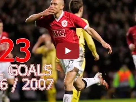 Tất cả 23 bàn thắng của Man United tại Champions League 2006/07