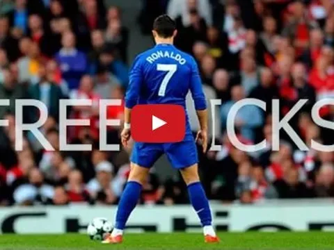 Tất cả các bàn thắng từ chấm đá phạt của Cristiano Ronaldo cho Man United