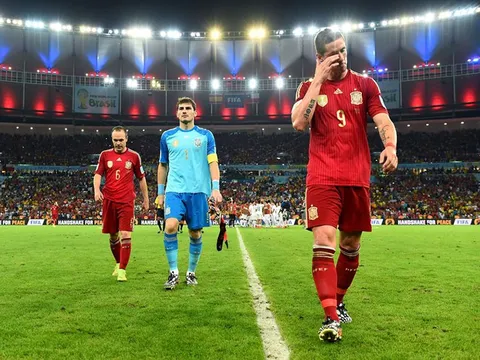 Top 6 sai lầm từ 2014 Tây Ban Nha nên tránh nếu muốn vô địch World Cup