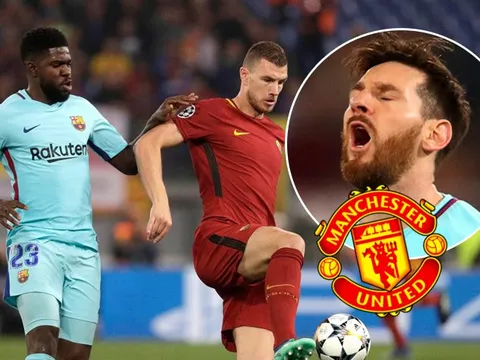 Thảm bại trước Roma, Messi đổ lỗi cho Man United