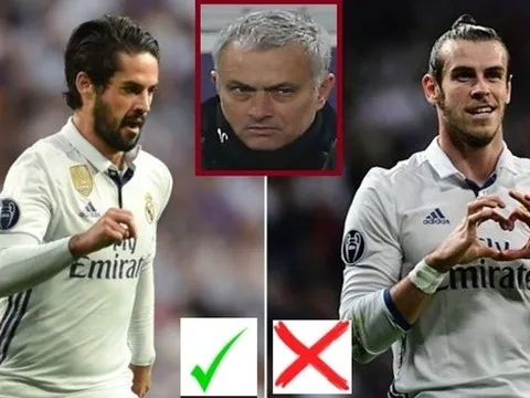 Tham vọng Mourinho: "đòn gió" Bale, "đòn thật" Isco?
