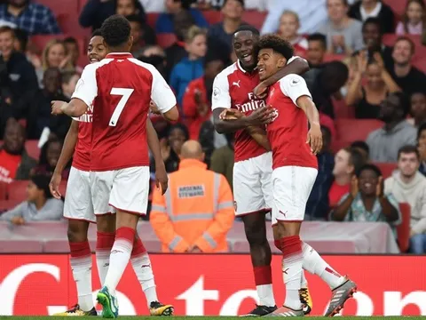 Thần đồng Reiss Nelson lại tỏa sáng, U23 Arsenal đè bẹp U23 Man City