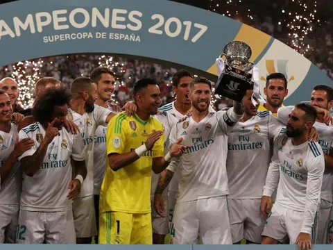 Thắng 2-0 dễ dàng, Real nâng Siêu cúp Tây Ban Nha trước mũi Barca