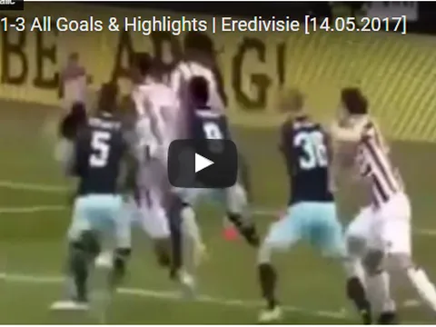 Thắng 3-1 trước Willem II, Ajax vẫn để mất chức vô địch