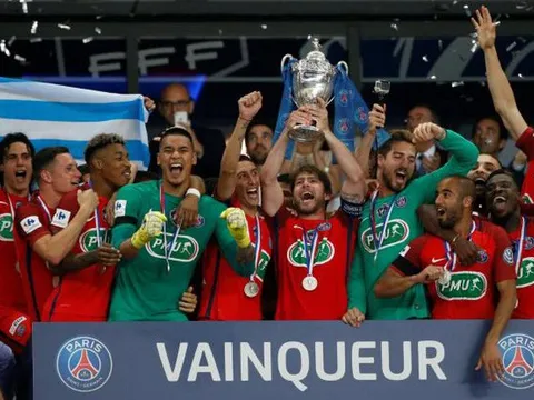 Thắng nhọc Angers, PSG vô địch Cúp Quốc gia Pháp