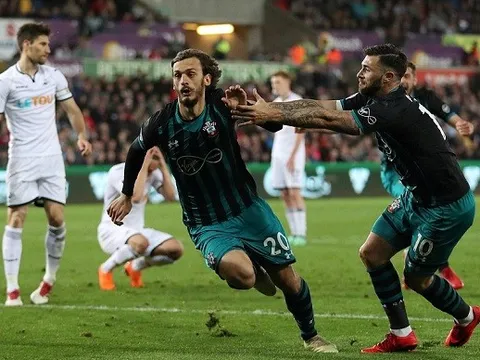 Thắng tối thiểu Swansea, 99% Southampton TRỤ HẠNG thành công