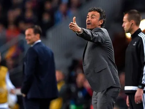Thầy trò Enrique tâm phục khẩu phục sức mạnh của Juventus