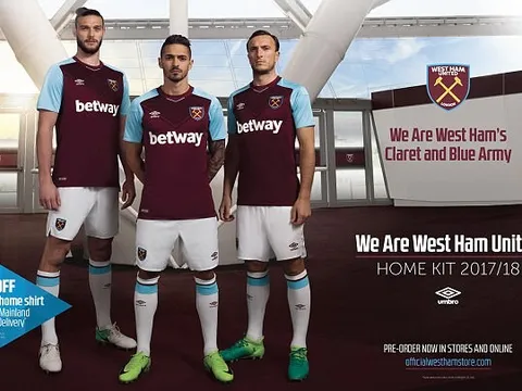 Thêm một CLB Premier League tung áo đấu mùa 2017/18 cực chất