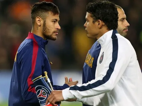Thiago Silva khiến CĐV Barca lo lắng khi phát biểu về Neymar