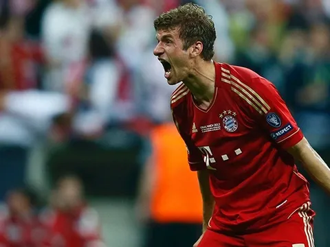 Thomas Mueller chọc tức Real Madrid trước màn tái đấu