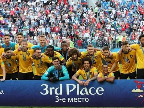 Thống kê: Bỉ là đội tuyển đi ngược xu hướng chung ở World Cup 2018