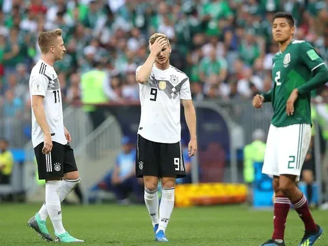 Thống kê xoay quanh trận Mexico 1-0 Đức: 'Kỷ lục' xấu hổ sau 36 năm