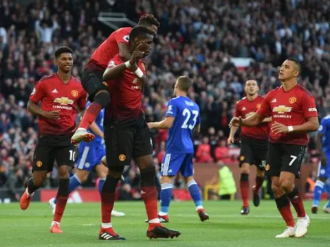 Thủ quân Pogba nổ súng, Man United chật vật giành 3 điểm ngày khai màn