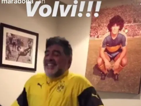 Tiết lộ bến đỗ mới của Maradona?