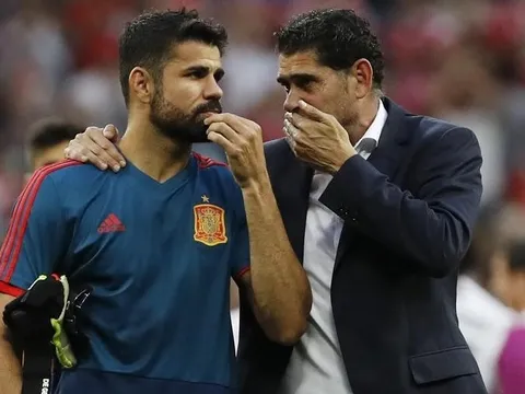 TIẾT LỘ: Tây Ban Nha bị loại do HLV Hierro không nghe lời Diego Costa
