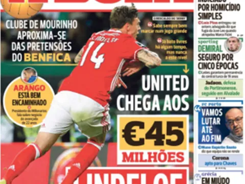 TIẾT LỘ thủ đoạn làm giá của Benfica với Man Utd