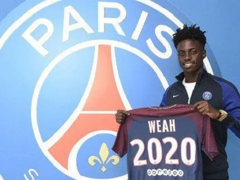 Timothy Weah - con trai của quả bóng vàng năm 1995, gia nhập PSG