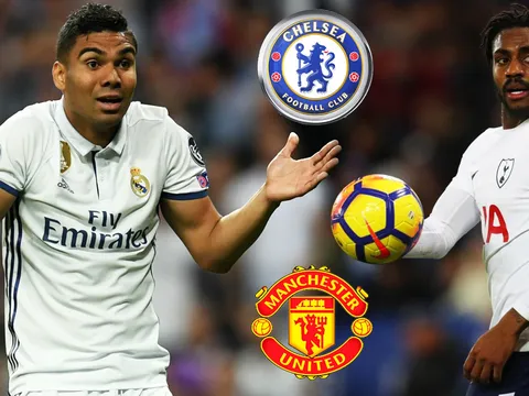 Tin chuyển nhượng 26/04 | Chelsea ra giá "điên" giành Casemiro, Spurs còn "điên" hơn