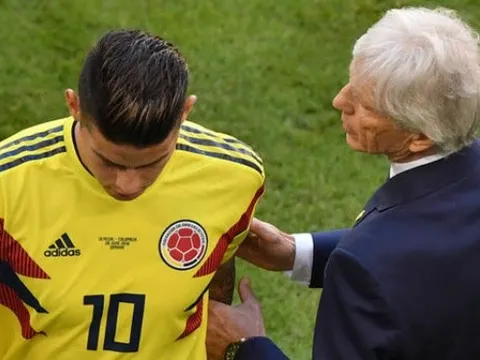 Tin vui cho tuyển Anh, James Rodriguez tiếp tục bỏ tập