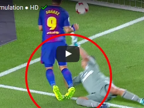 Tình huống ăn vạ của Suarez chưa phải lộ liễu nhất