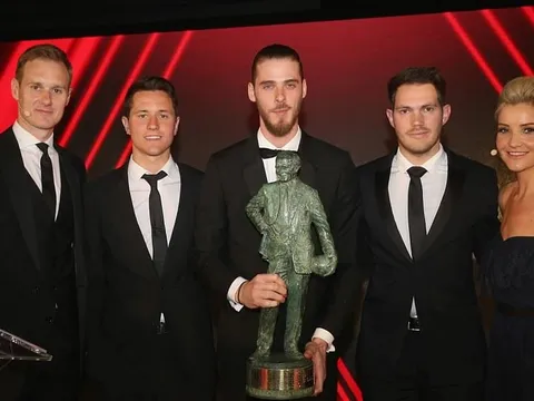 Toàn cảnh lễ trao giải Cầu thủ xuất sắc nhất năm Man Utd: Cú đúp cho De Gea