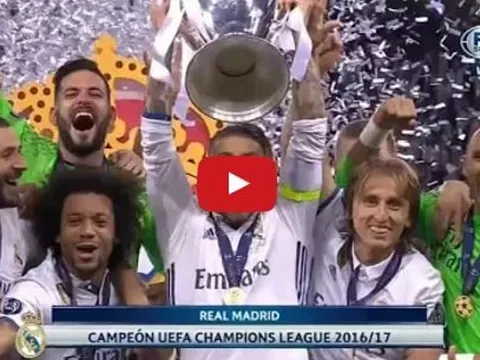 Toàn cảnh lễ trao giải Champions League: Nụ cười Real, nước mắt Juventus