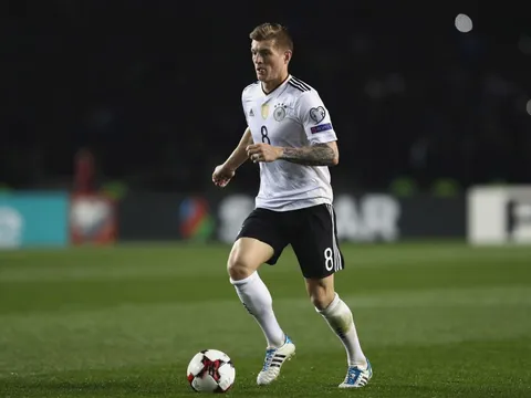 Toni Kroos, sự vắng mặt đáng tiếc tại Confed Cup 2017