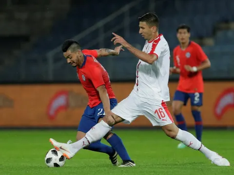 Giao hữu tiền World Cup 2018: Serbia 0-1 Chile - Ngựa ô vấp ngã