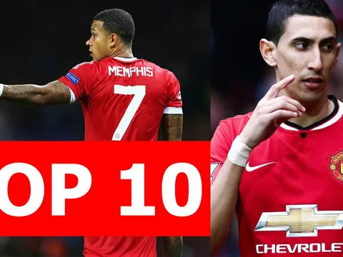 Top 10 bản hợp đồng thất bại nhất lịch sử Man United