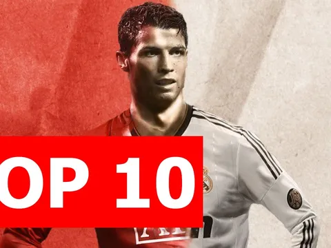 Top 10 bàn thắng khó tin của Ronaldo